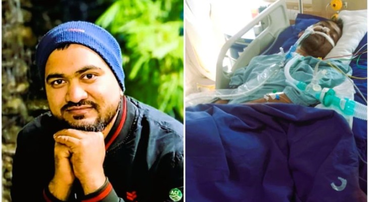 জীবন-মৃত্যুর সন্ধিক্ষণে বাকৃবি শিক্ষার্থী জীম, সহায়তার আবেদন